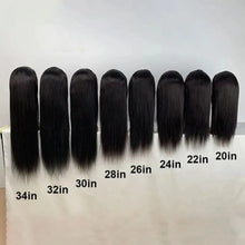 40 Inch 13x4 Bone Straight Lace Front Wigs Human Hair 13x6 Brazilian Transparent Lace Frontal Wig For Women With Baby Hair