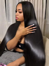 40 Inch 13x4 Bone Straight Lace Front Wigs Human Hair 13x6 Brazilian Transparent Lace Frontal Wig For Women With Baby Hair