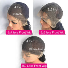 40 Inches Body Wave Human Hair Wig 13x4 360 Transparent Lace Front Human Hair Wig 13x6 Brazilian Lace Human Hair For Black Women
