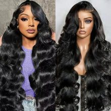 40 Inch Body Wave Human Hair Wigs 13x6 Transparent Human Hair 13x4 Hd Lace Frontal Wig Human Hair Pre Pluck Lace Front Wig