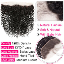 Brazillian Kinky Curly Hair Bundles With Closure Remy Human Hair Weave 3 Bundles with Closure Human Hair Extension capelli umani