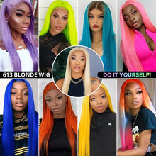 250% Density Blonde 613 Human Hair Wigs 13x6 HD Lace Front Wigs Straight Human Hair Lace Frontal Wig Brazilian Hair for Women