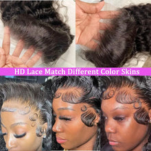 250Density Put on and Go Deep Wave Glueless Wig Human Hair For Women 5X5 13x6 HD Frontal Curly Lace Front Wigs On Clearance Sale
