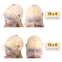 13x6 Hd Transparent Lace Frontal Human Hair Wig 200 Density Body Wave 613 Blonde 13x4 Lace Front Brazilian Wigs Pre Plucked